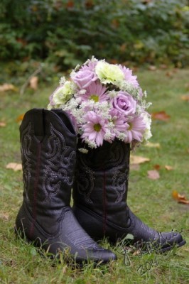 Boots and Bouquet