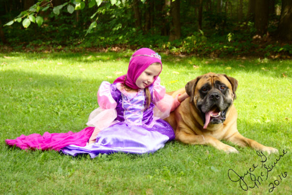 princess-and-her-dog